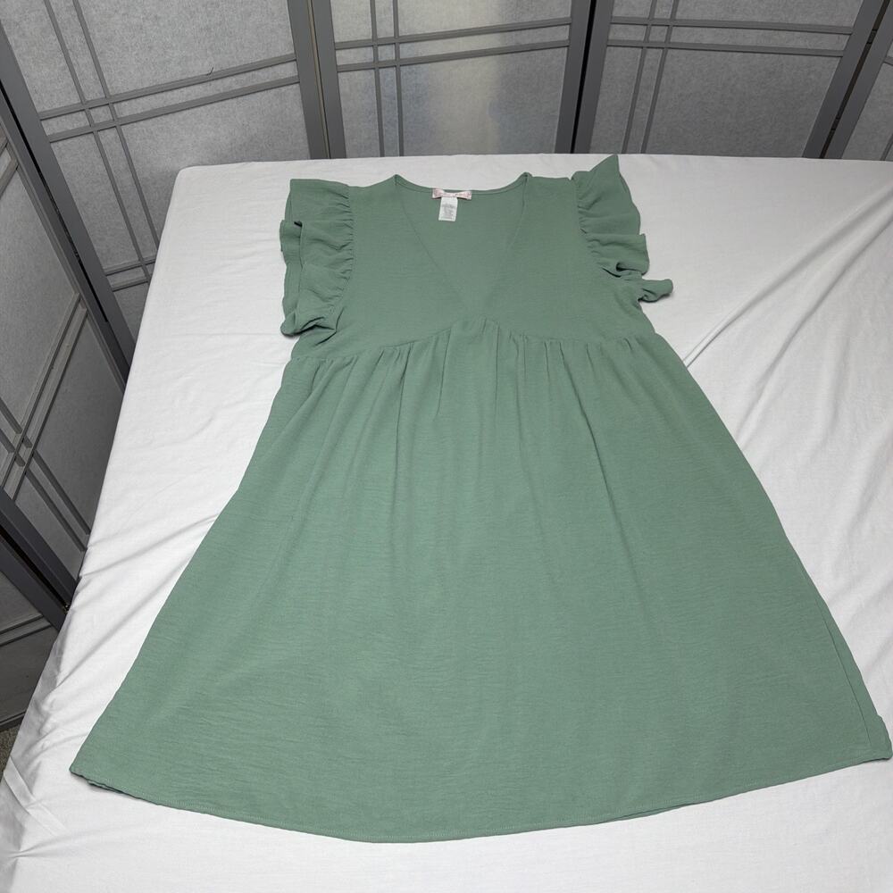 Sweet Adelyn Flowy Boho Babydoll Dress - Size L